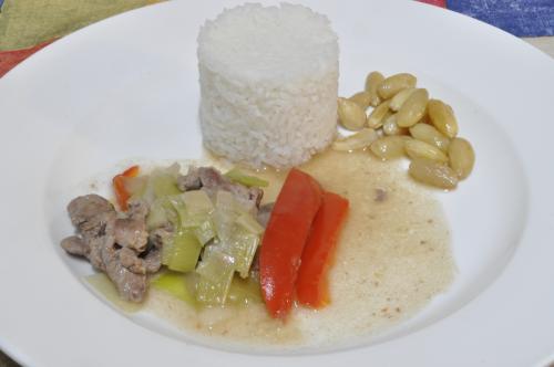 Kachna s mandlemi  – Snadné recept z Čína kuchyně, hotový za 30 - 45 minut